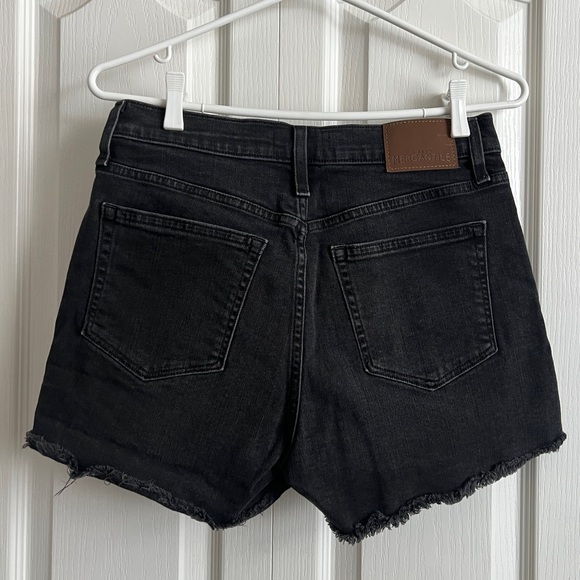 J Crew black denim shorts sz 27 - Picture 3 of 3
